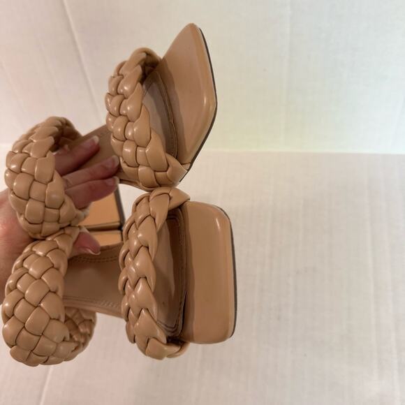 Lulu’s Louella Light Nude High Heel Sandals - Picture 7 of 16